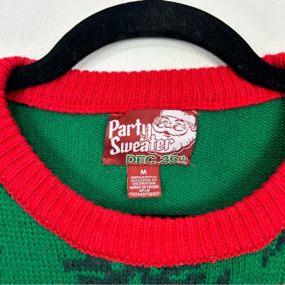 UGLY CHRISTMAS SWEATER crewneck pullover sweater P11 - Picture 3 of 6